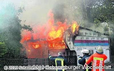 Die Zahl der Brandstiftungen in Stadthagen summiert sich auf neun