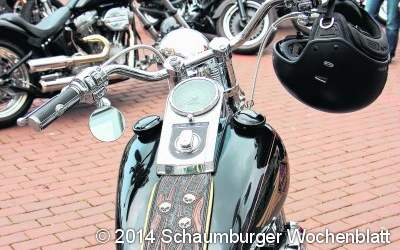 Mehr als 200 Motorräder rollen in die Innenstadt