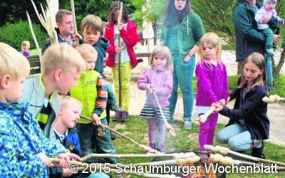 Abschied von der Kita am Lagerfeuer