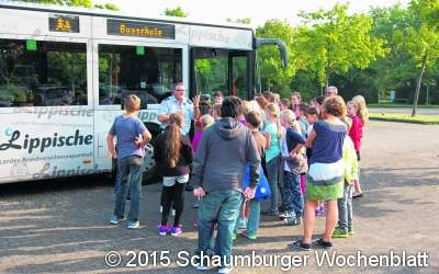 Busschule an der Realschule