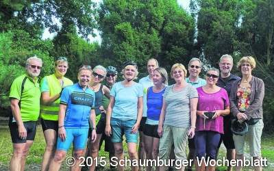 Auf dem Fahrrad nach Hamburg