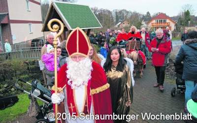 Nikolaus besuchte die Pivitsheider Kinder
