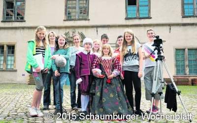 Kleine Leute machen großes Kino im Braker Schloss