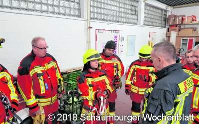 Dank moderner Schutzkleidung für den Ernstfall sehr gut gerüstet