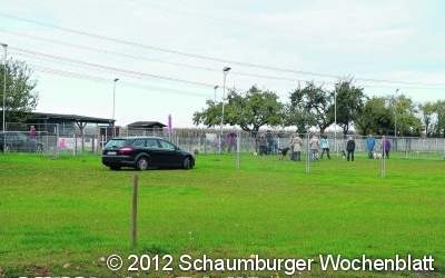 Hundefreunde wollen einen Schuppen bauen