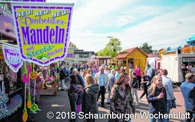 Viele glückliche Gesichter auf der Kirmes