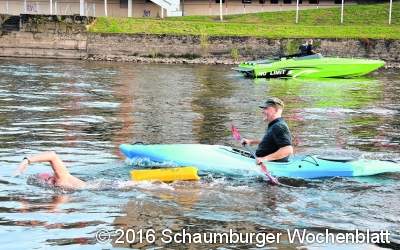 Schwimmmarathon über 40 Kilometer