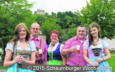 Feier in Blau-weiß statt Grün-weiß