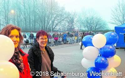 Ansturm bei Wiedereröffnung