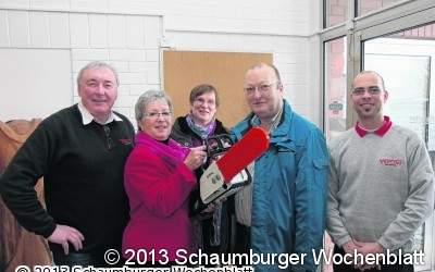 Neue Kettensäge kommt gerade recht