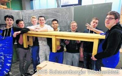 Die Schüler werden zu Jung-Unternehmern