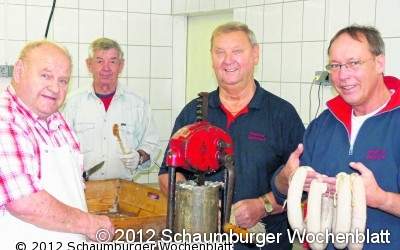 Wurst aus eigener Herstellung