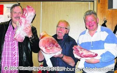 Skatbrüder teilen sich Fleischpreise