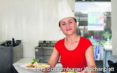 Spanferkel und Birnen-Roquefort-Tarte