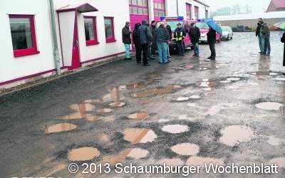 Löcher sollen verschwinden