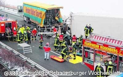 Junger Mann stirbt bei Unfall auf der A2