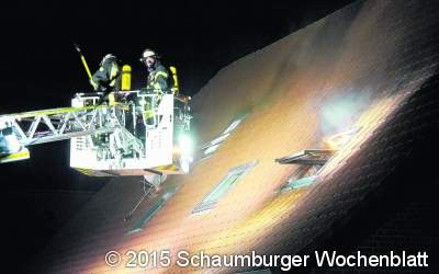 Schwerverletzter durch Feuer in Wohnhaus