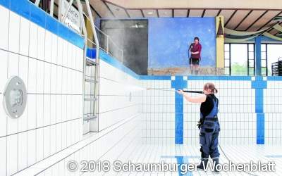 Pause für den Badebetrieb