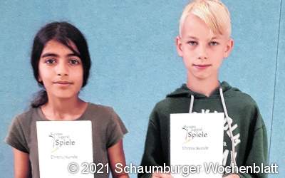 Große Erfolge bei 
den Bundesjugendspielen