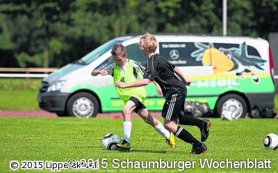 Trainingseinheiten mit dem DFB-Mobil