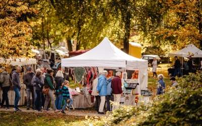 Bauernmarkt mit Musikprogramm, Treckerparade und Gänsekapelle 