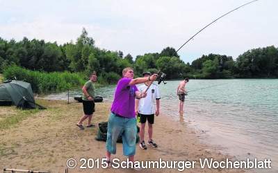 Stück vom Glück geangelt
