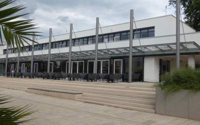 Außenterrasse des Kurhauses fertiggestellt