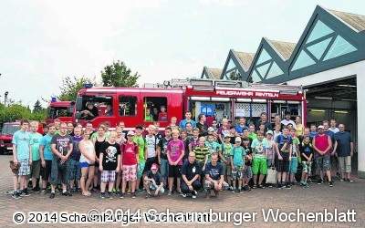 Feuerwehr unterstützt Ferienfreizeit