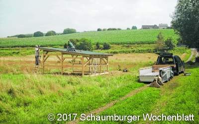 In der Auenlandschaft ist alles gut bedacht