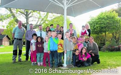 Kindergarten freut sich über Spende