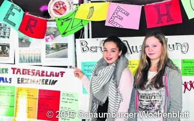 Ausstellung für die jüngeren Schüler