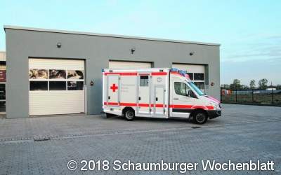 Neue DRK Rettungswache in Sachsenhagen in Betrieb