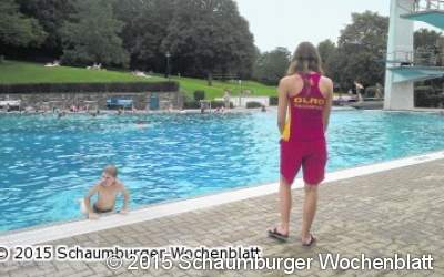 Sommertraining der DLRG Bückeburg ist nun gestartet
