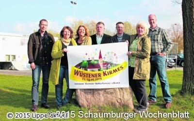 Auch 2015 Wüstener Volksfest