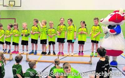 Saisonhighlight für 152 Minihandballer