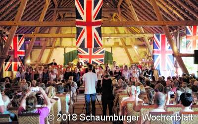 Blasorchester Krainhagen: Schaumburg Proms mit Chor und anschließender Serenade