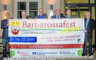 Das Barbarossafest kann kommen