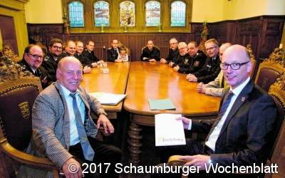 Gemeinsache Sache machen: Feuerwehr Stadt Bückeburg und Porta Westfalica