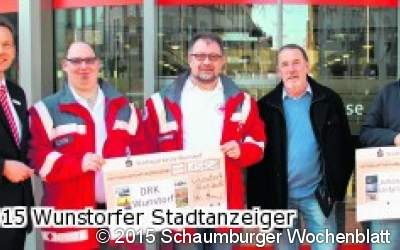 Spenden für Rotes Kreuz und Johanniter Unfallhilfe