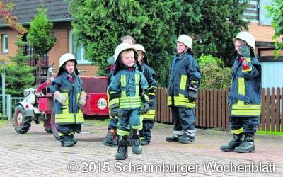 Aktive Jugend bei kleinster Ortsfeuerwehr