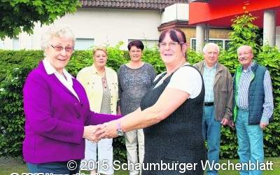 Luise Kütemeier übergibt an Petra Böcher