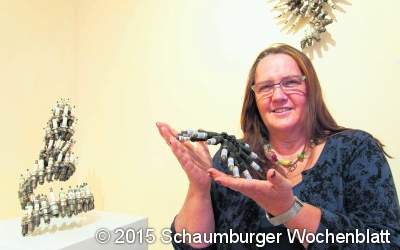 Kunst aus Zündkerzen