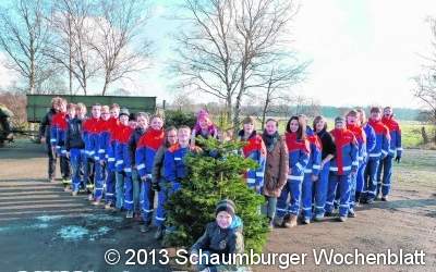 Brennholz für das Osterfeuer