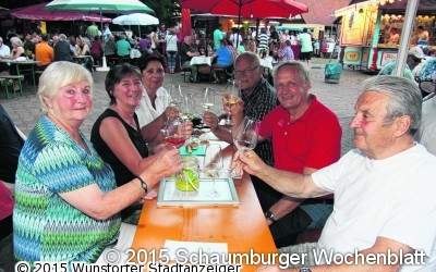 Weinfest passt gut in das Scheunenviertel