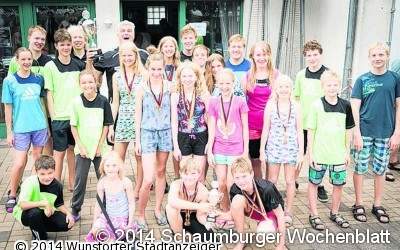 Erfolgreicher Saisonabschluss für die Wunstorfer Schwimmer
