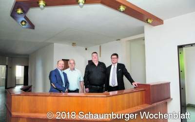In vier Monaten soll im ehemaligen 
Röntgenzimmer gespielt werden