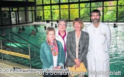 Therapiehallenbad öffnet zu neuen Zeiten