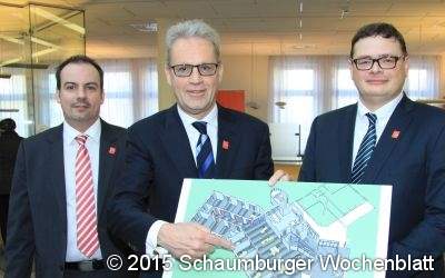 Servicebereich vorübergehend im Container