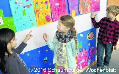 Grundschüler widmen sich der Kunst