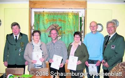 Ehrungen für langjährige Mitglieder beim SV Volksdorf